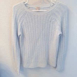 Blue Knit Sweater